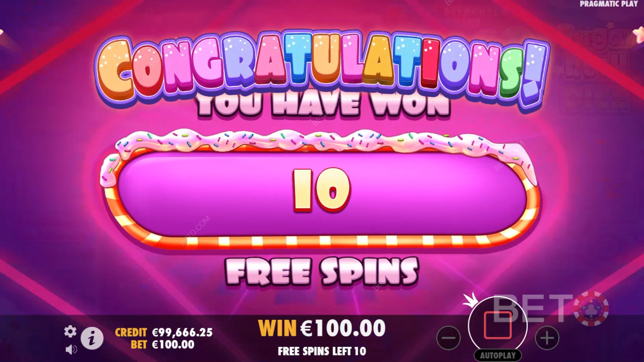 Bonusfuncties uitgelegd in Sugar Rush Dice door Pragmatic Play