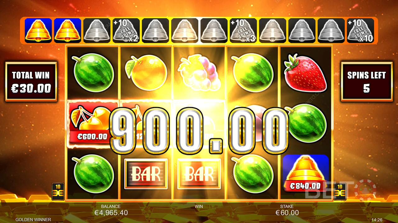 Verdict voor Golden Winner online gokkast