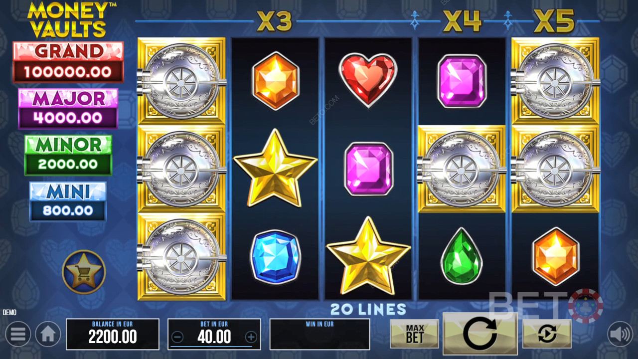 Money Vaults Gratis Spelen