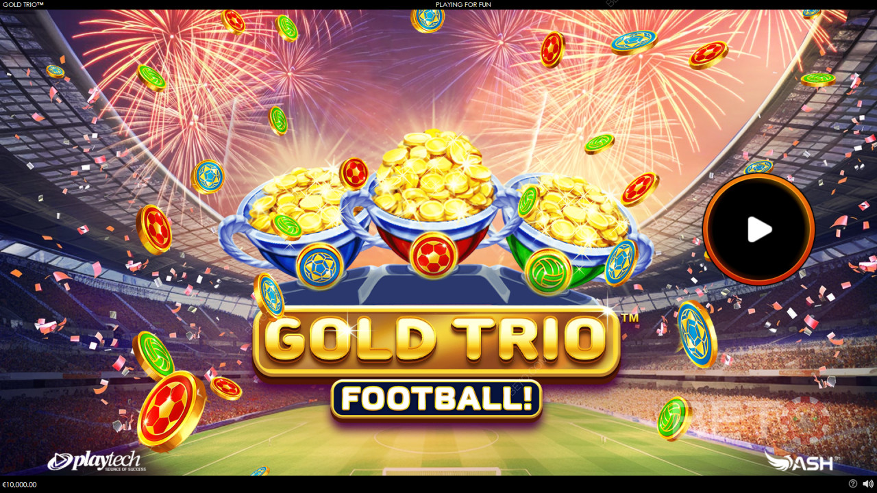 Gouden trio: Voetbal! Video Slot - Ons oordeel