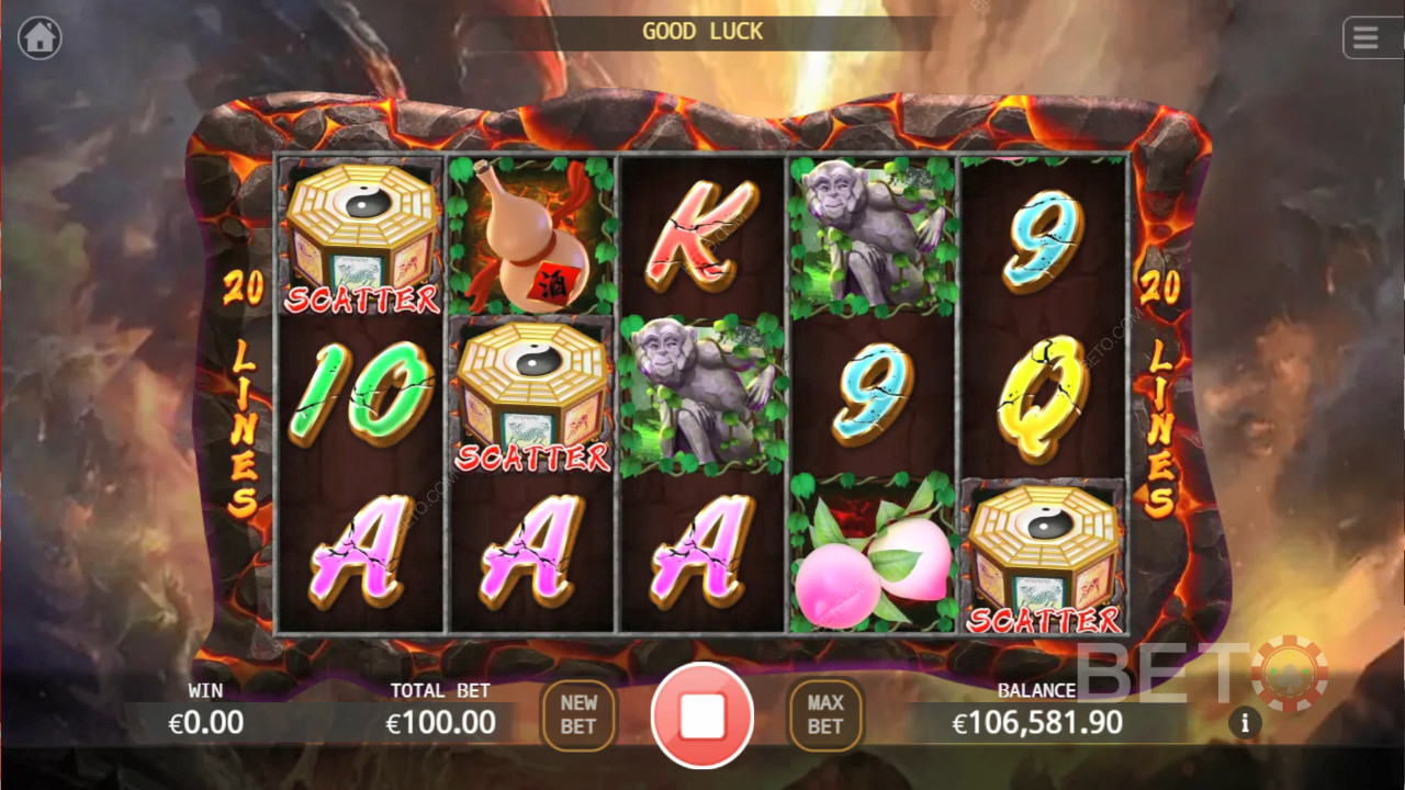 Monkey King Review door BETO Slots
