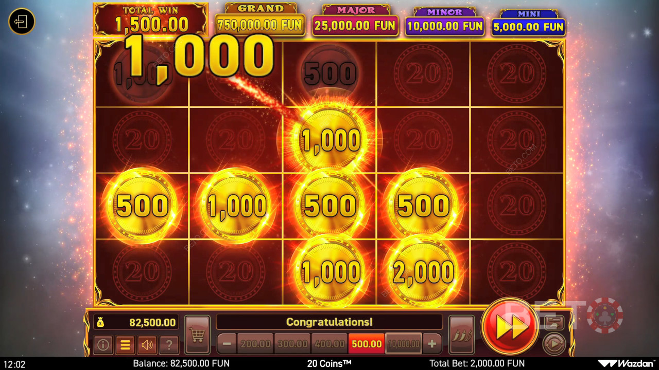 20 Coins Review door BETO Slots