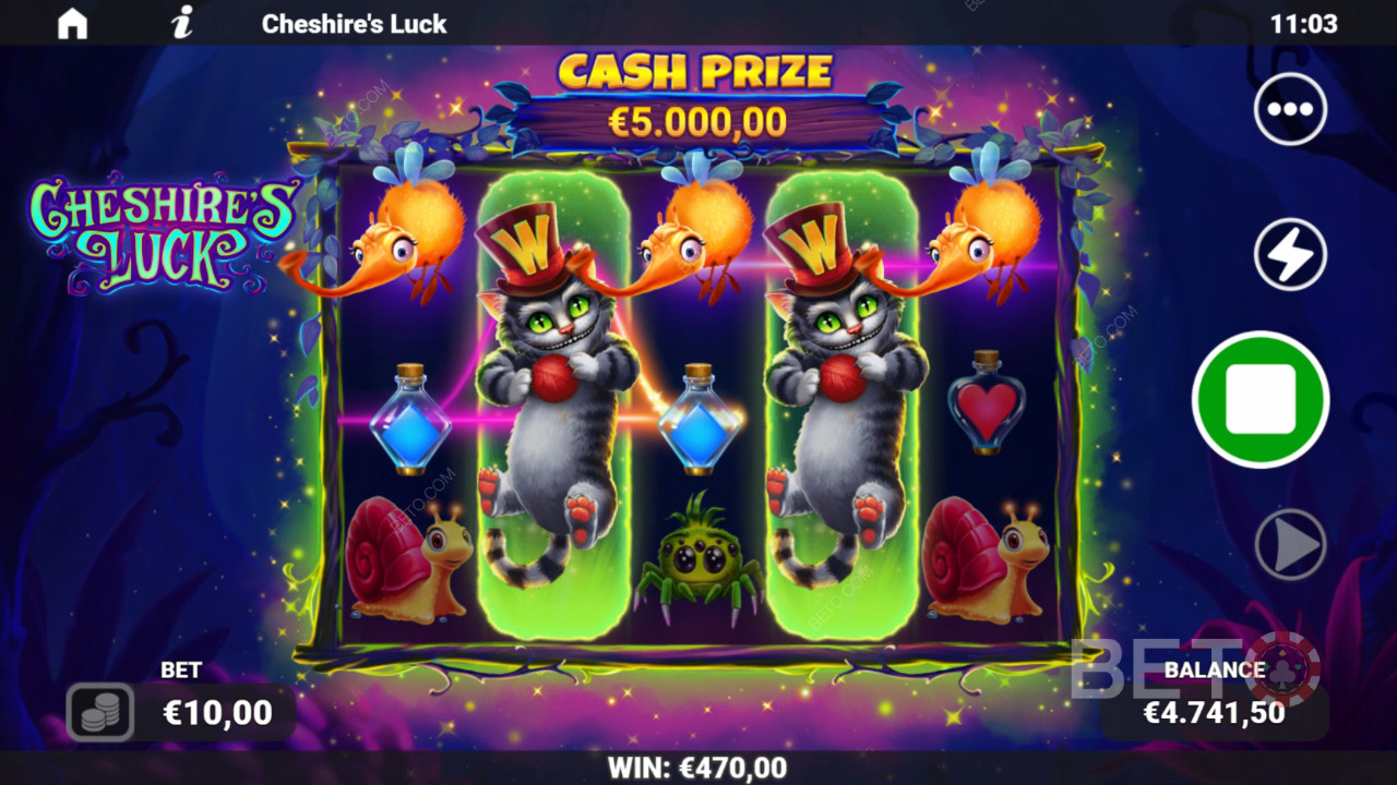 Cheshire's Luck Gratis Spelen