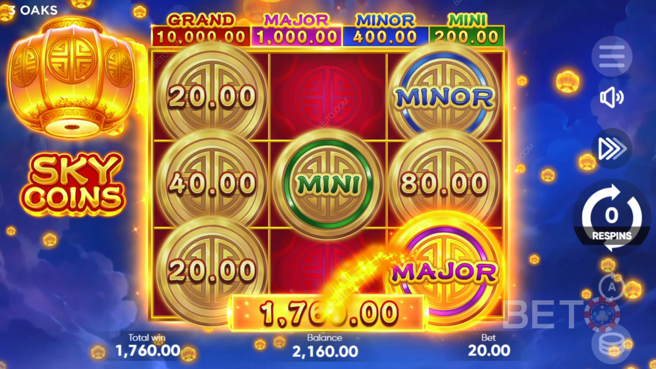 Sky Coins Review door BETO Slots