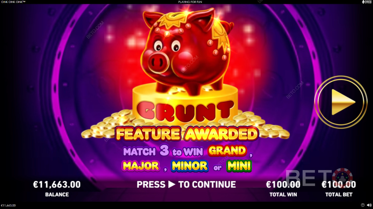 Bonusfuncties uitgelegd in Oink Oink Oink door Rarestone Gaming
