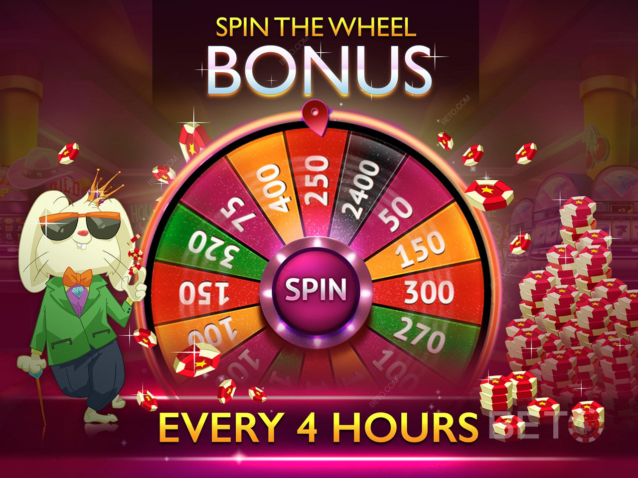 Gratis spins en live dealer spellen bij MagicRed casino.