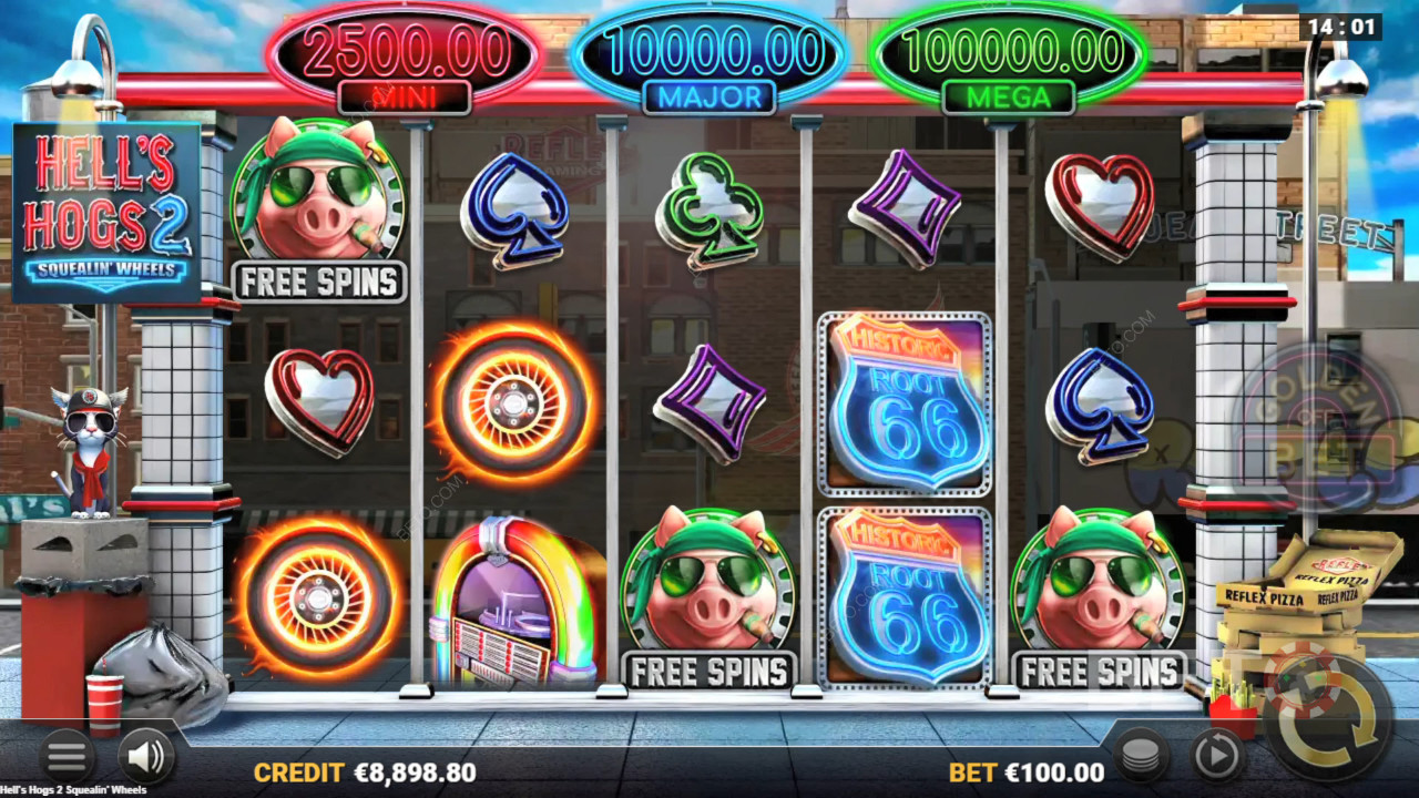 Hells Hogs 2 – Squealin’ Wheels Gratis Spelen