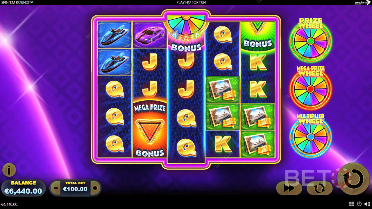 Spin 'Em Round Gratis Spelen