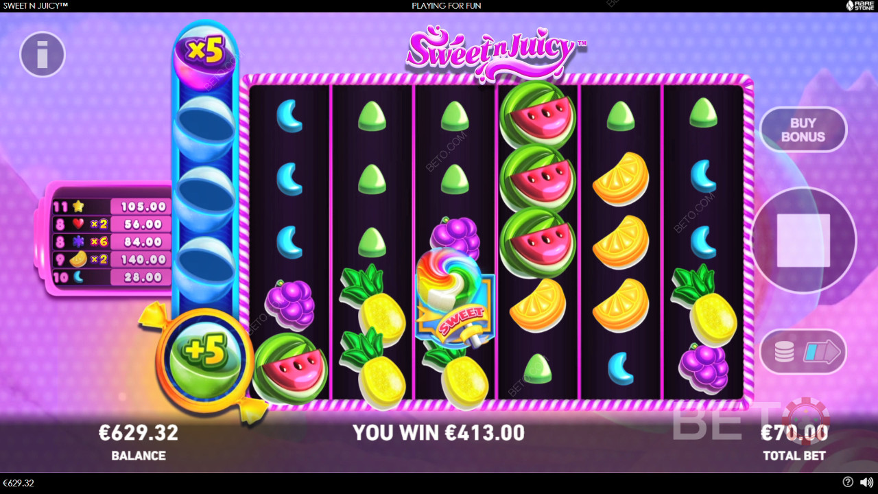 Sweet N Juicy Gratis Spelen