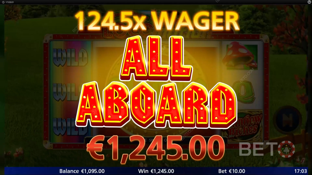 Is Rainbow Riches Locomotion Slot de moeite waard?