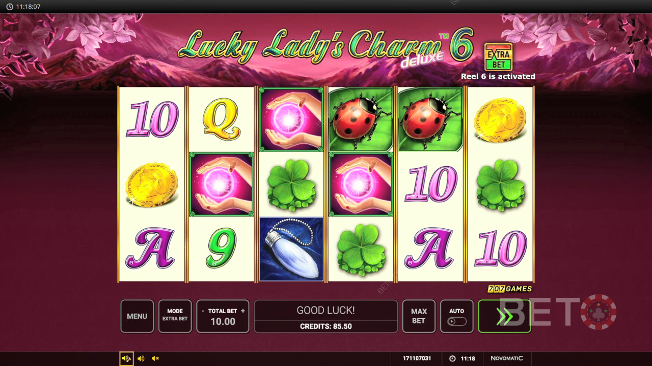 Lucky Lady's Charm deluxe 6 Gratis Spelen
