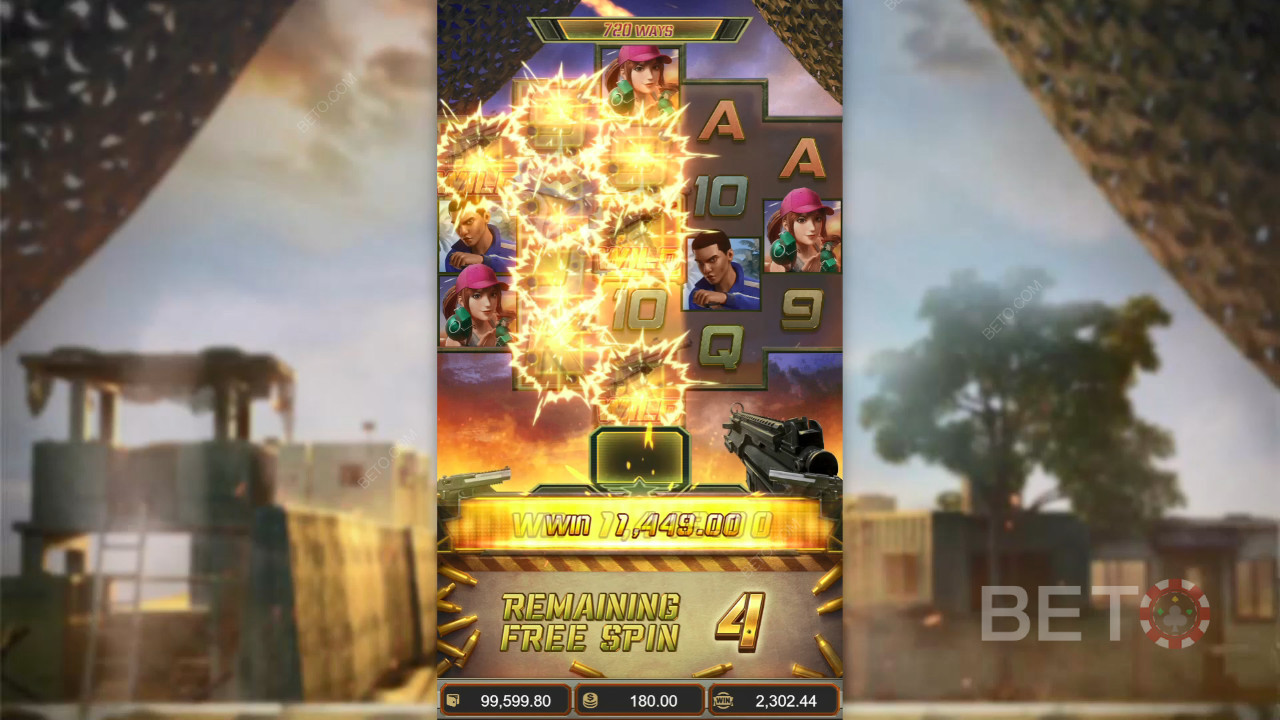 Battleground Royale videoslot - Eindoordeel