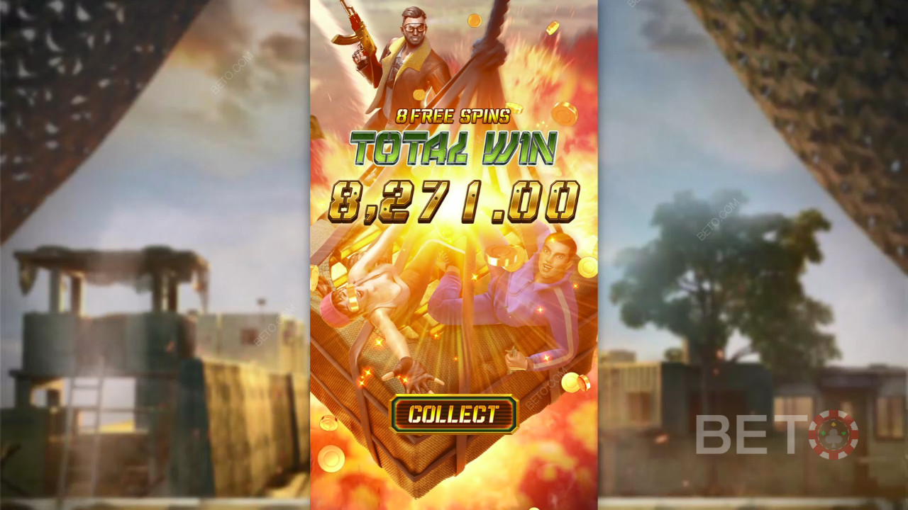 Bonusfuncties uitgelegd in Battleground Royale door PG Soft