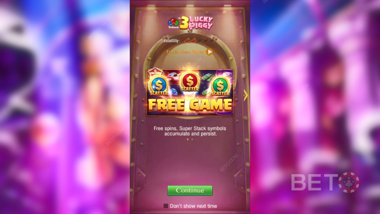 Win 10.000x je inzet in de 3 Lucky Piggy videoslot!