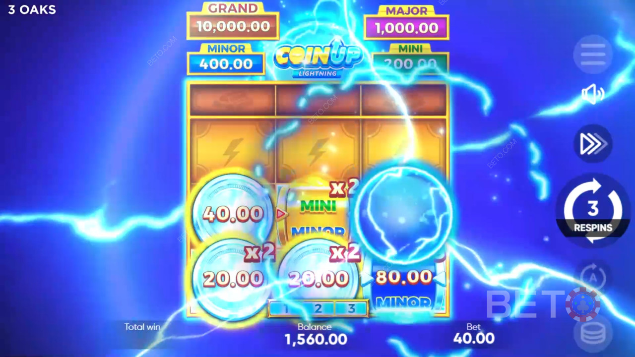 Coin Up: Lightning Gratis Spelen