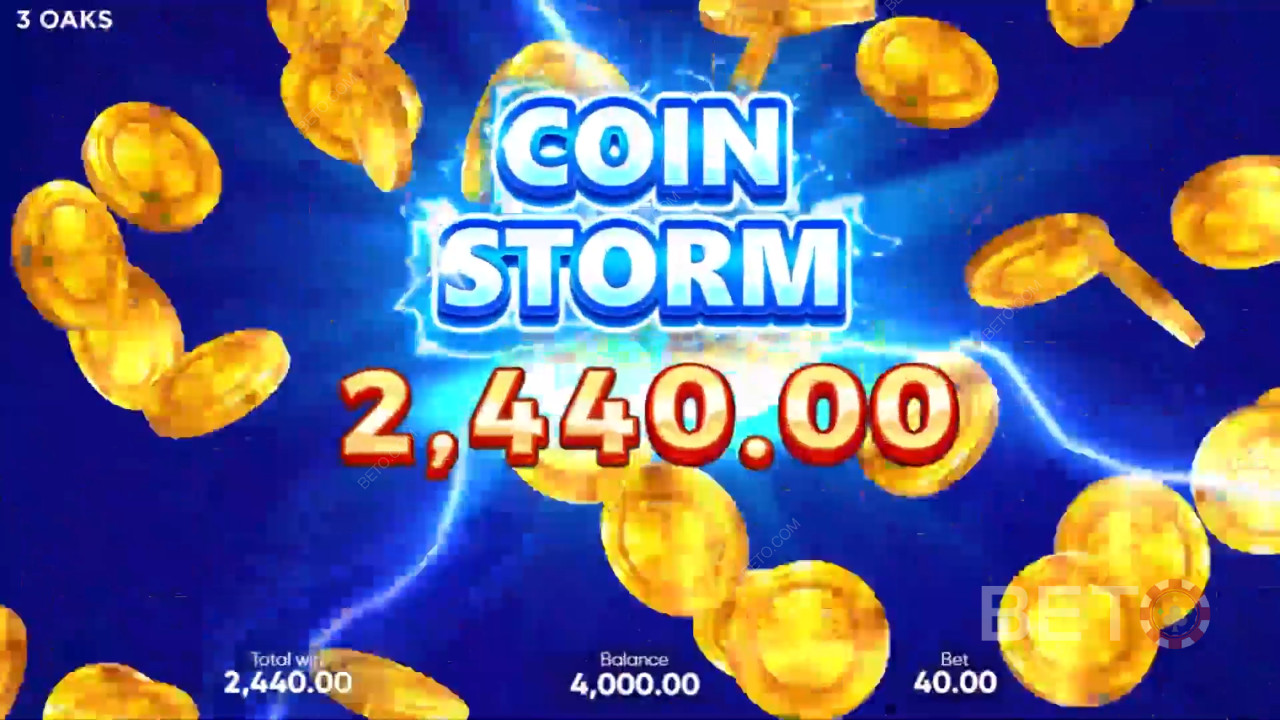 Win 500x je inzet in de Coin Up: Lightning gokkast!