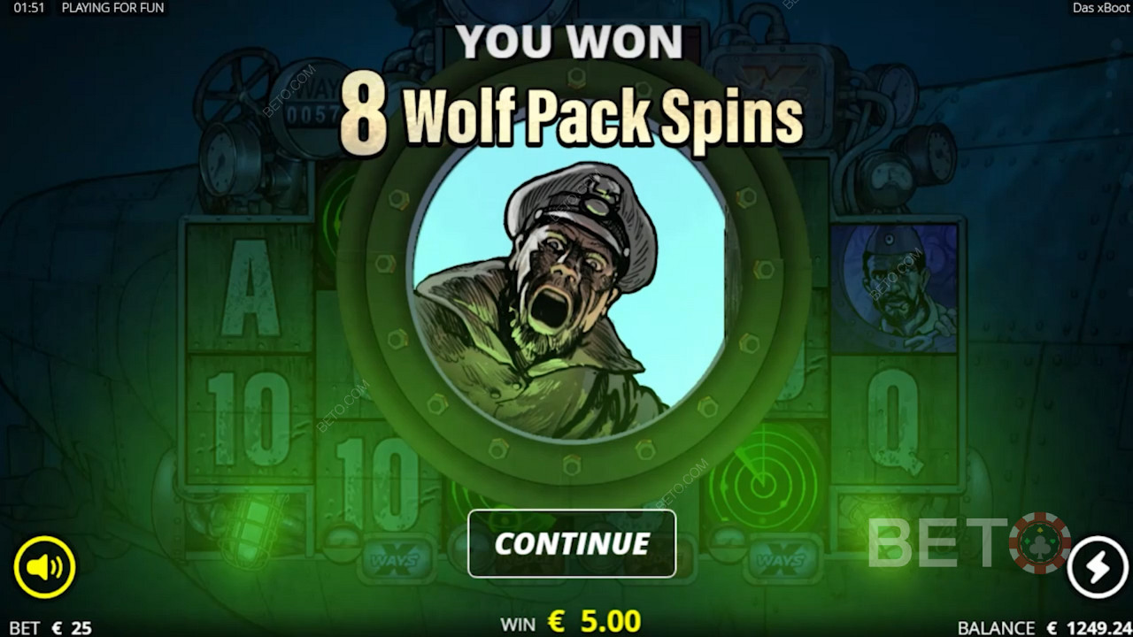 Deze slot is een competitie op zich, en biedt spelers 2 unieke Free Spins features