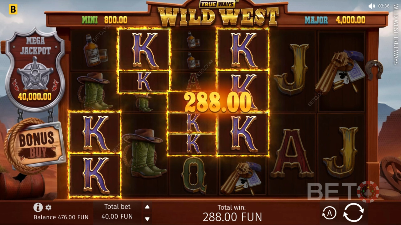 Wild West Trueways Gratis Spelen