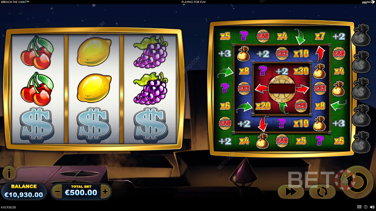 Breach The Vault Review door BETO Slots