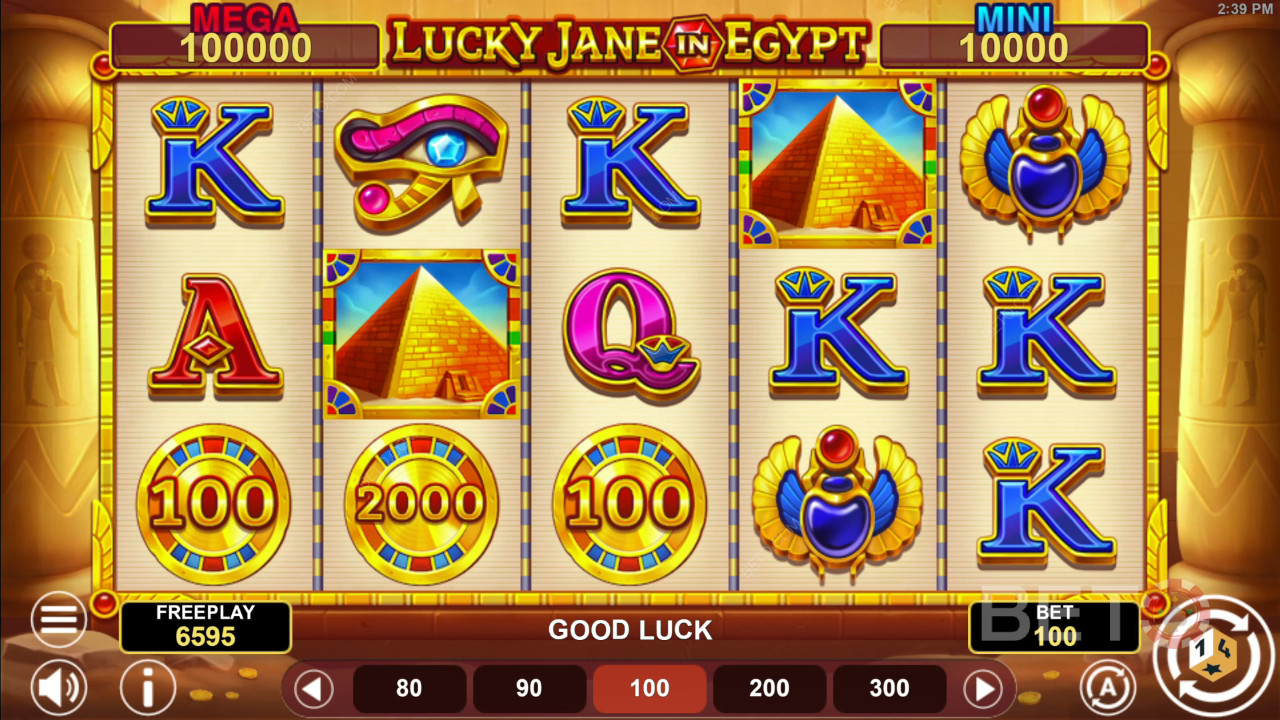 Lucky Jane in Egypte Hold & Win Review door BETO Slots