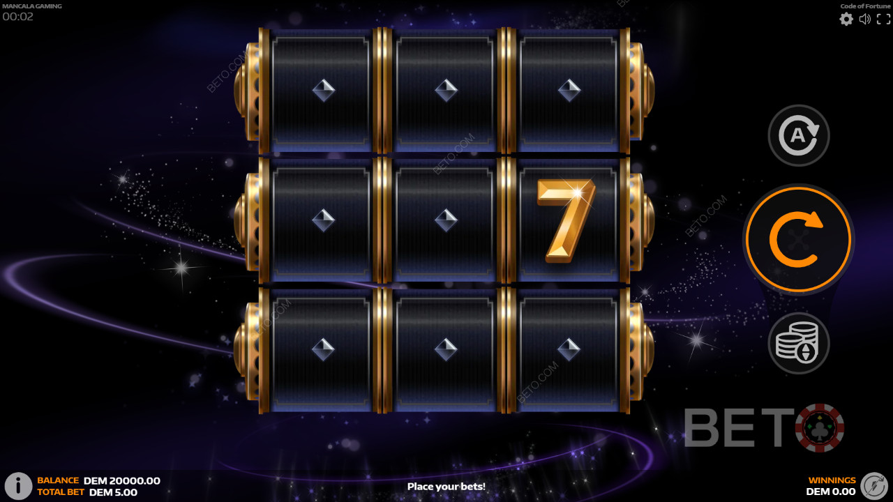 Hoe de Code of Fortune van Mancala Gaming te spelen