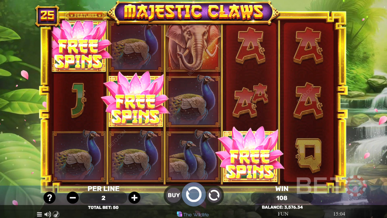 Majestic Claws Gratis Spelen