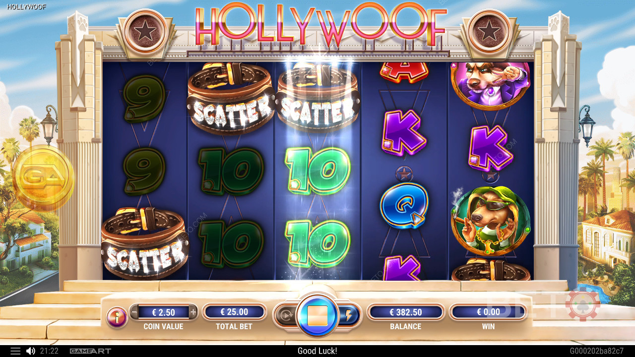 Hollywoof Beoordeling door BETO Slots