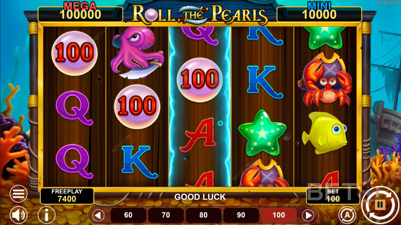 Roll The Pearls Hold & Win Gratis Spelen