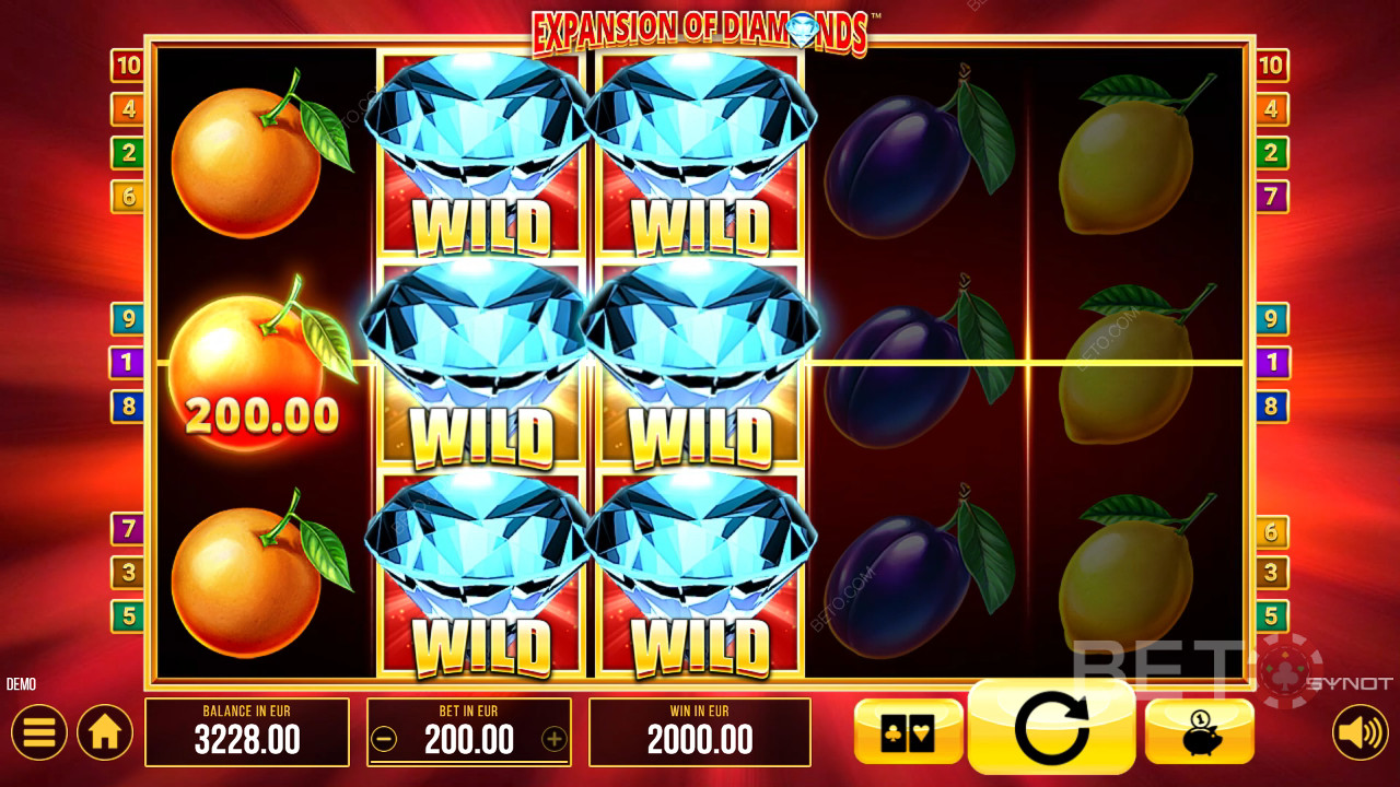 Expansion of Diamonds Gratis Spelen