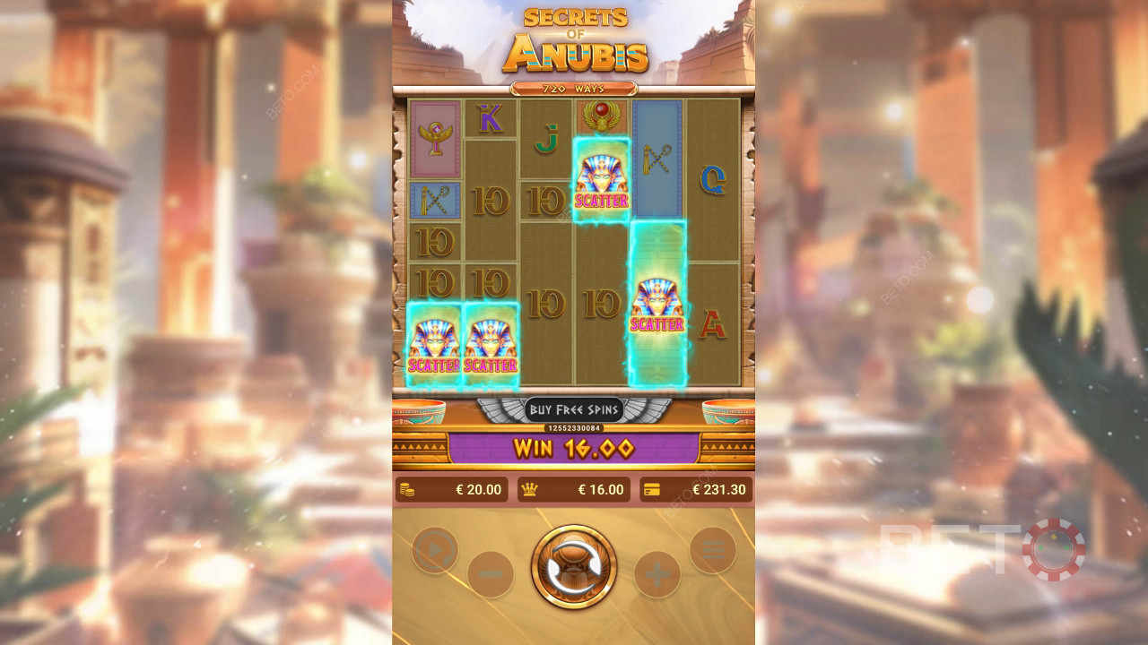 Geheimen van Anubis Review door BETO Slots