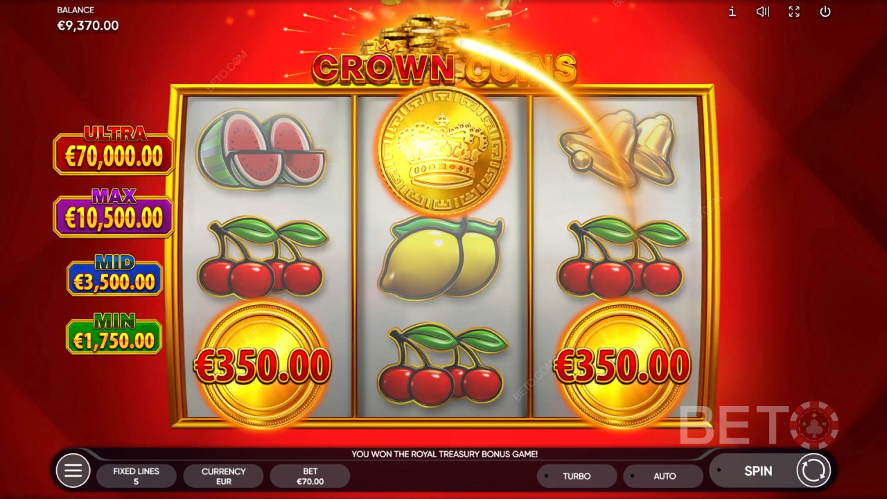 Crown Coins Gratis Spelen