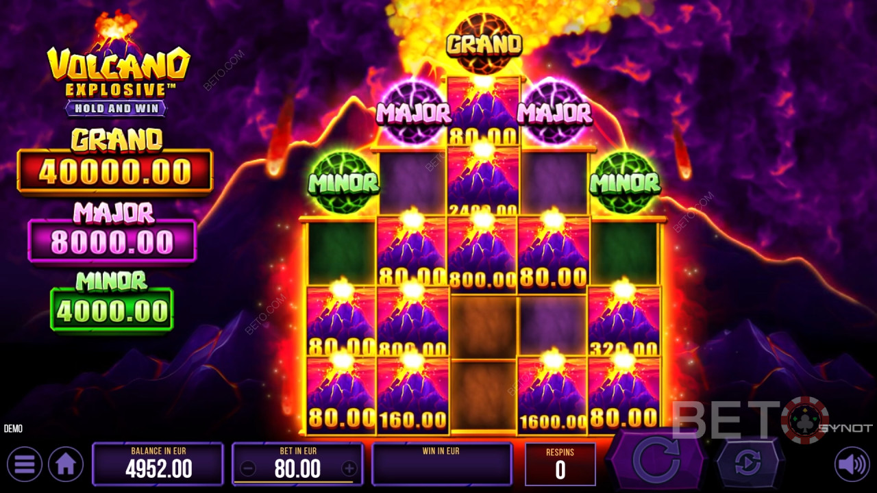 Volcano Explosive Review door BETO Slots