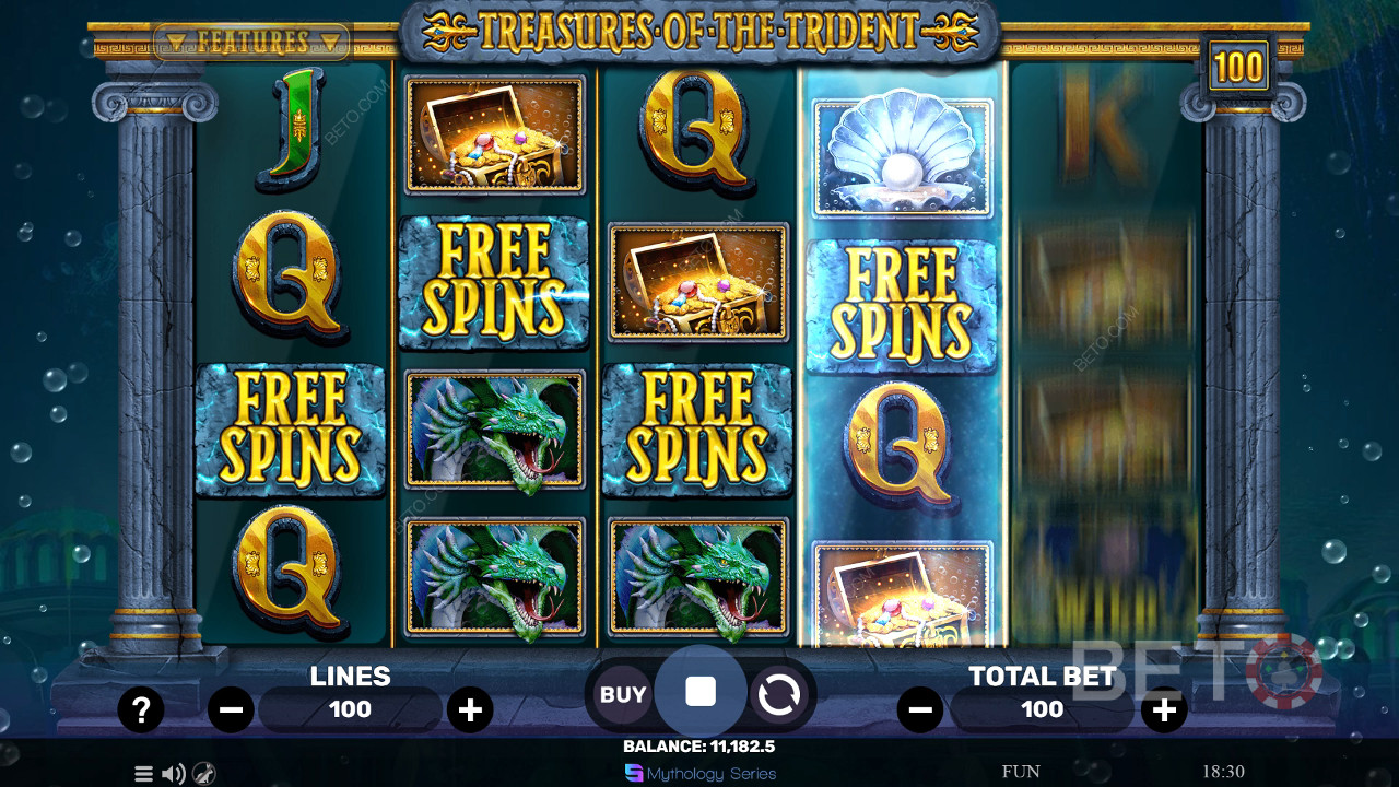 Treasures of the Trident Gratis Spelen