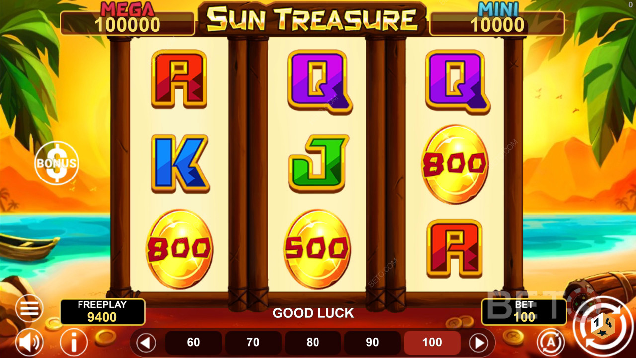 Sun Treasure Hold & Win Gratis Spelen