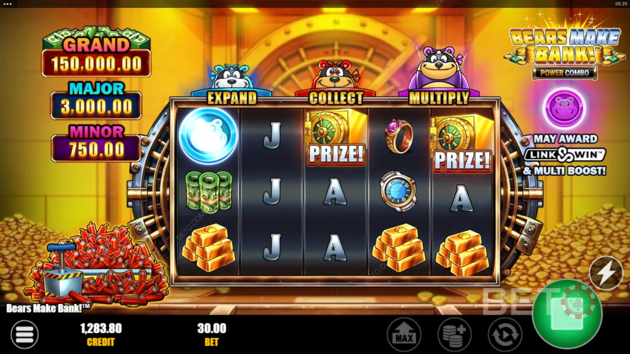 Bears Make Bank! Power Combo Gratis Spelen