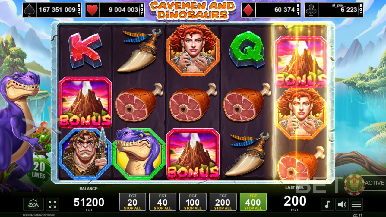 Cavemen and Dinosaurs Gratis Spelen