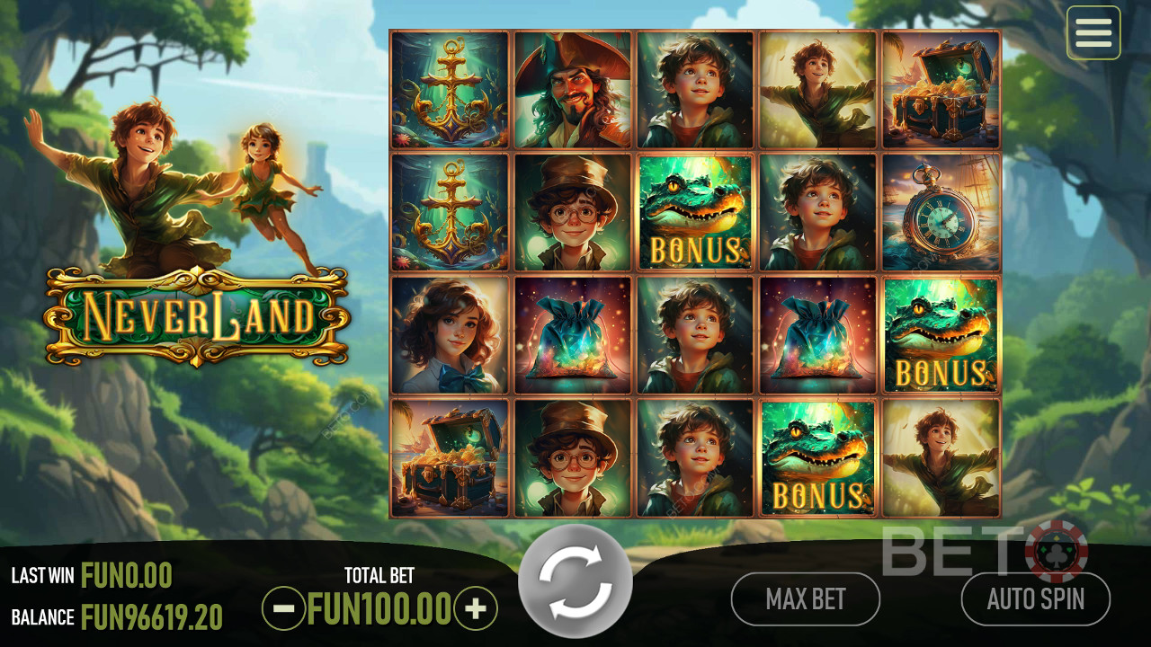 Neverland Gratis Spelen
