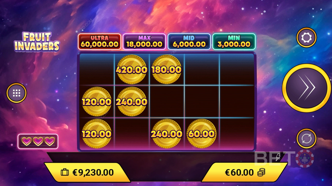 Is Fruit Invaders een goed spel?