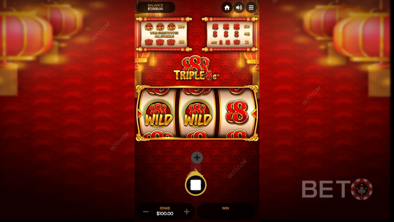 Triple 8s Gratis Spelen