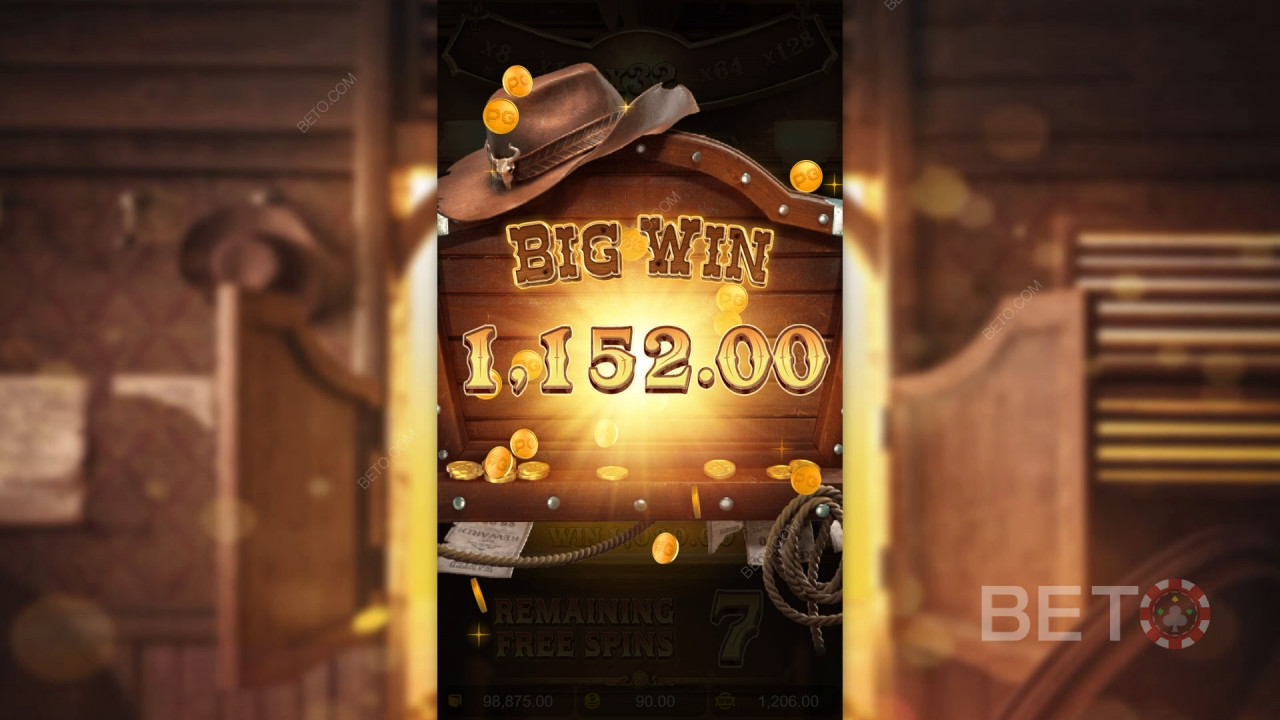 Win 5.000x je inzet in de Wild Bounty Showdown gokkast online!