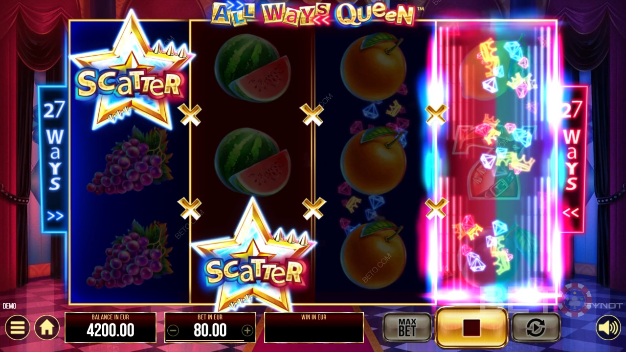 All Ways Queen Beoordeling door BETO Slots