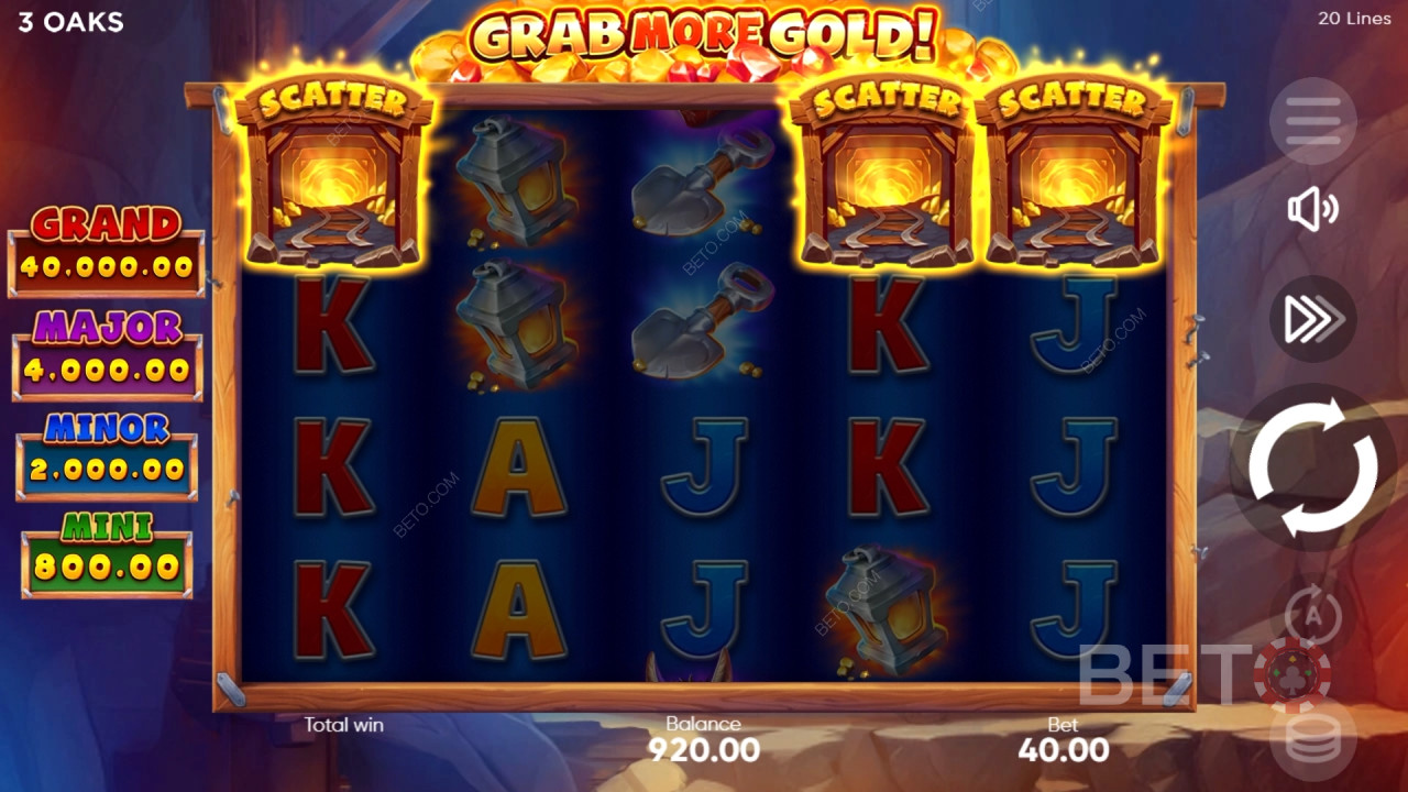 Pak meer goud! Beoordeling door BETO Slots