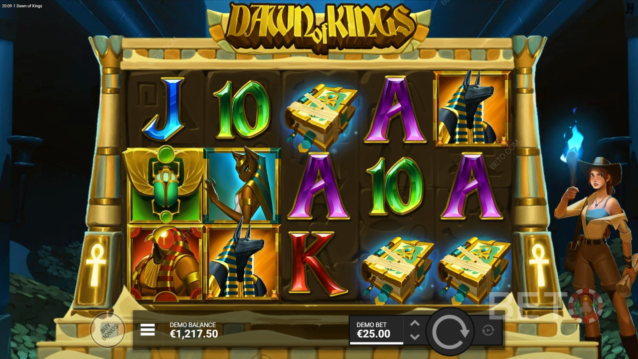 Dageraad der Koningen Review door BETO Slots