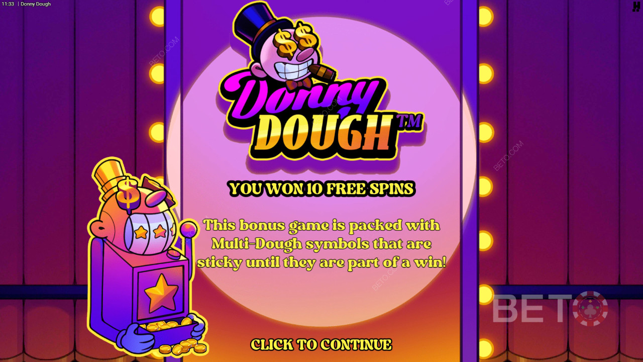 Bonusfuncties uitgelegd in Donny Dough door Hacksaw Gaming