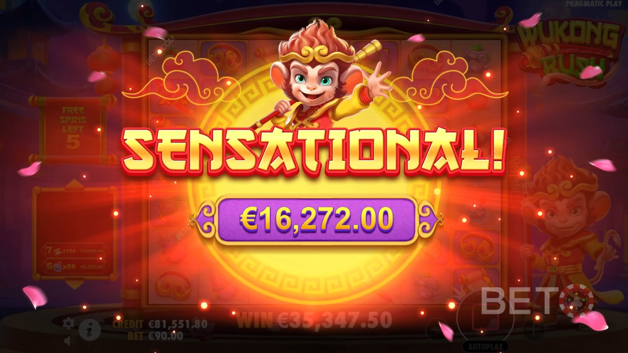 Monkey King Rush Beoordeling door BETO Slots