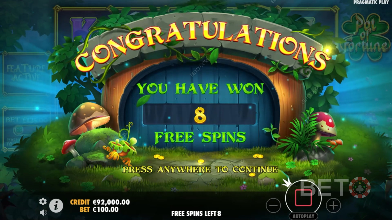Bonusfuncties uitgelegd in Pot of Fortune door Pragmatic Play