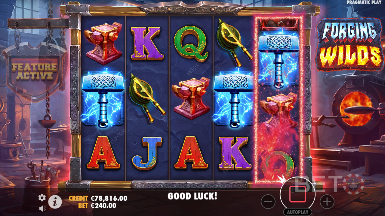 Wilds smeden Review door BETO Slots