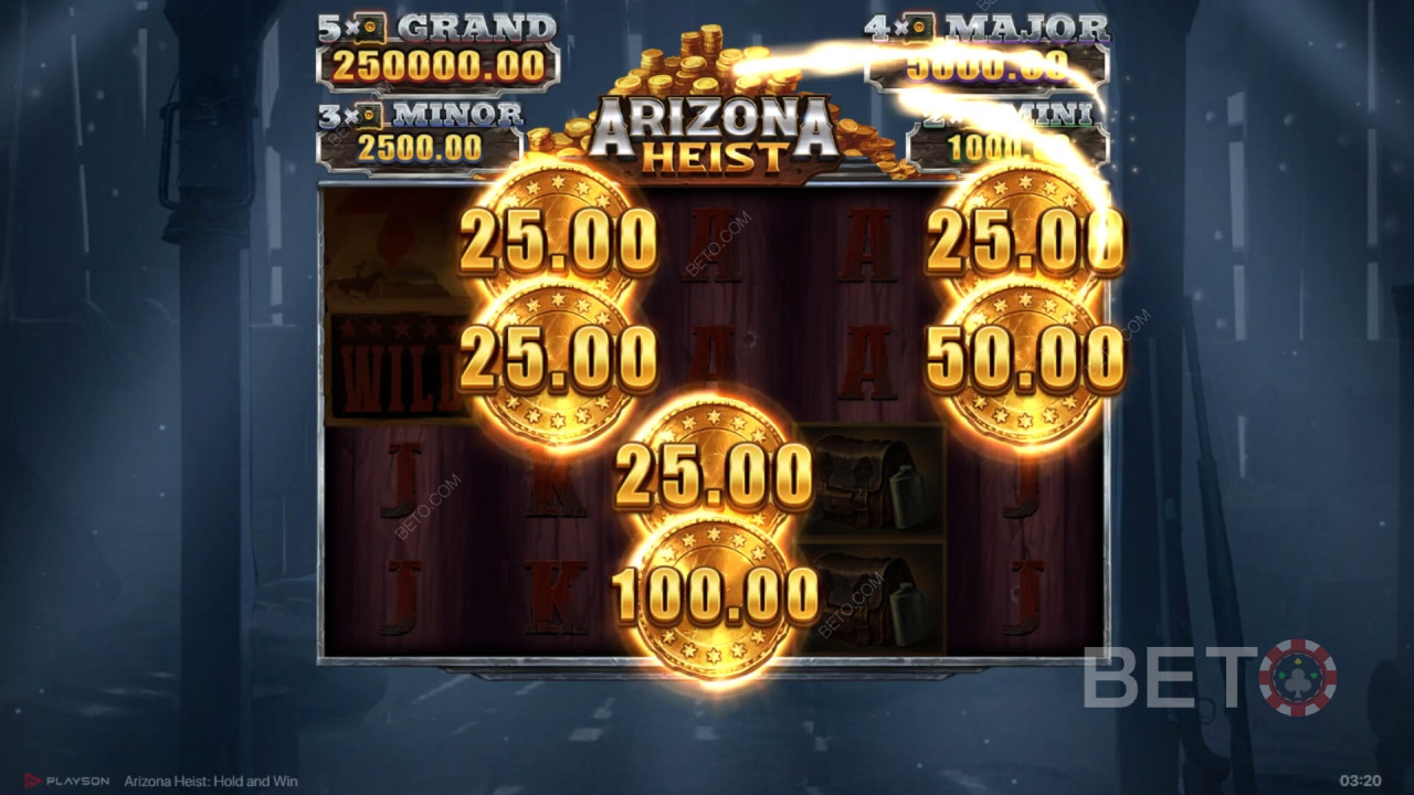Arizona Heist Review door BETO Slots