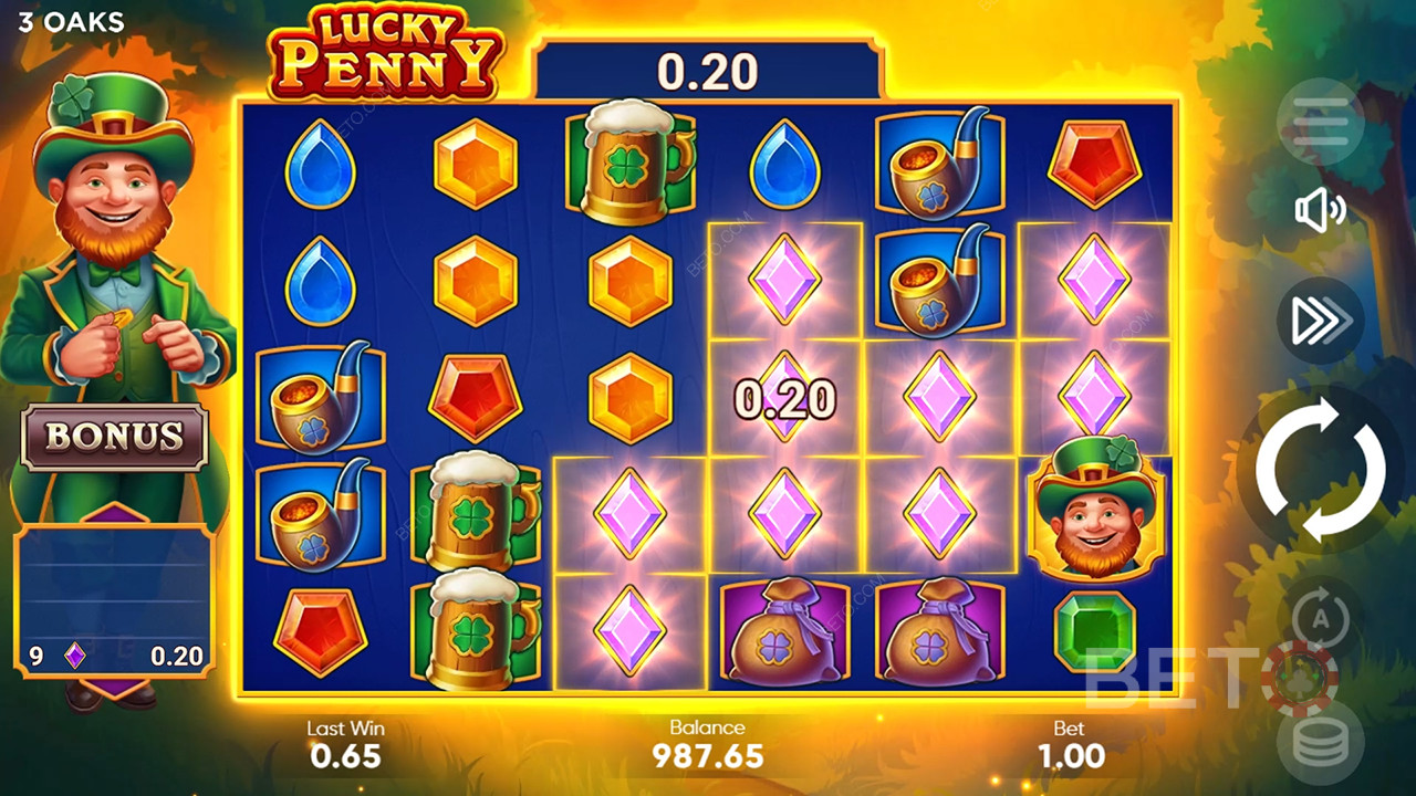 Hoe Lucky Penny van 3 Oaks Gaming te spelen