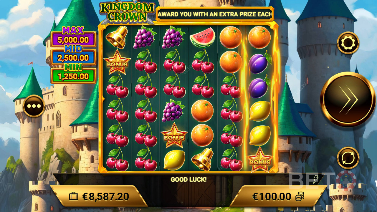 Kingdom Crown Beoordeling door BETO Slots